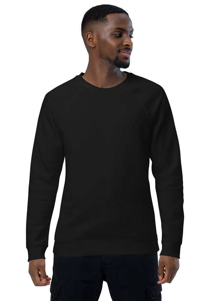 Sweat raglan personnalisé en coton bio