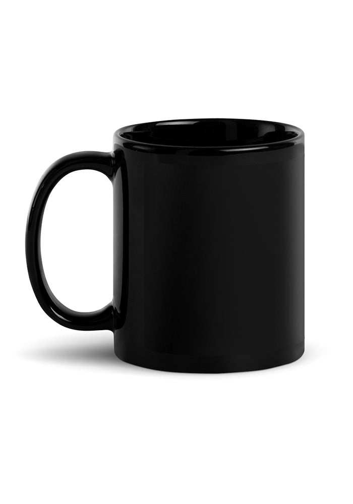 Mug noir personnalisé