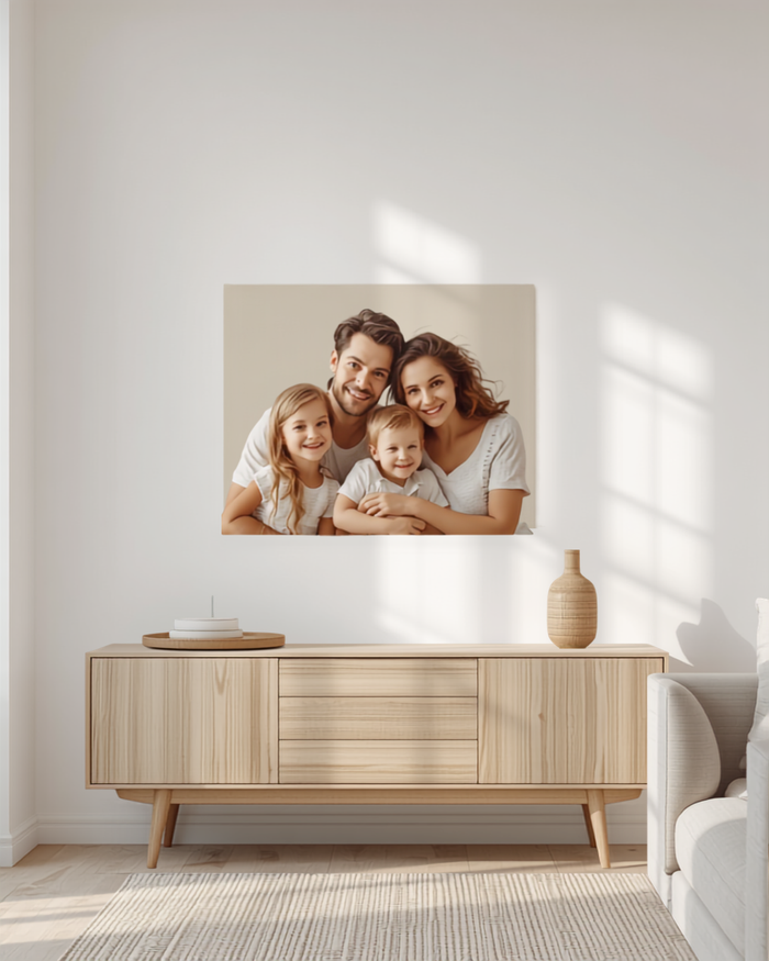 Plaque photo plexiglass - acrylique murale personnalisée