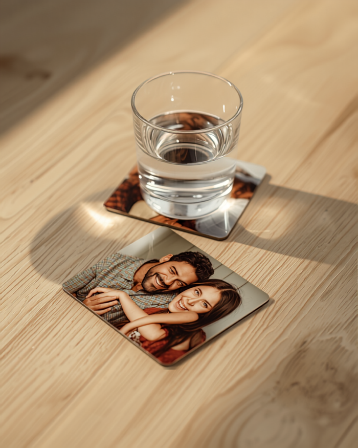 Dessous de verre personnalisé (plexiglass)